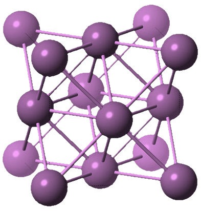 Parte do Logo AERIALL - Estrutura Química do Alumínio Cristalizado
